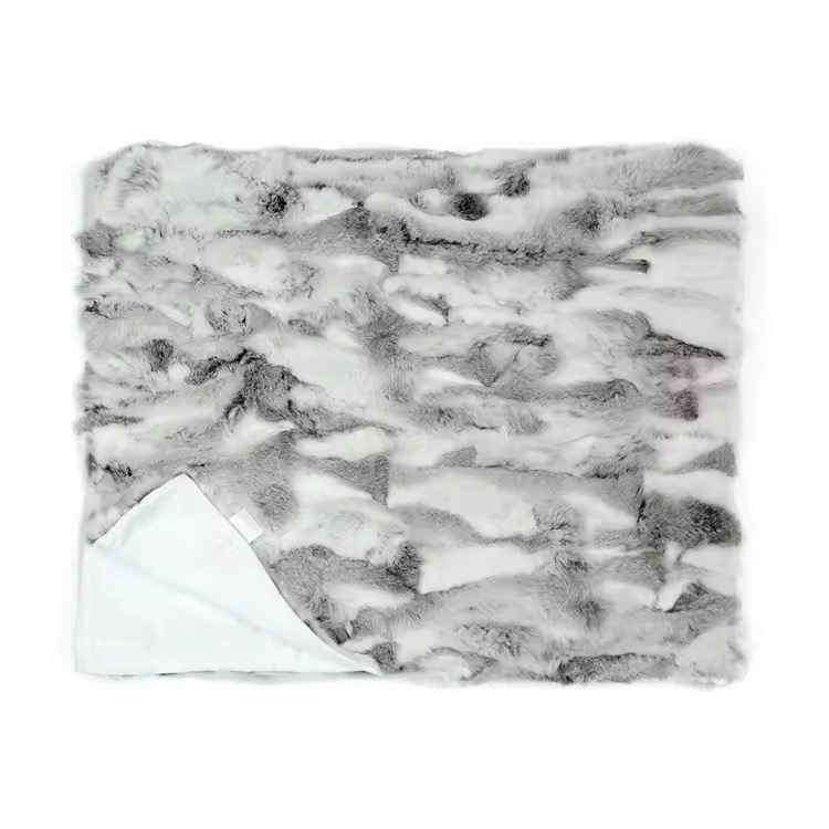 Rabbit Fur Blanket 001