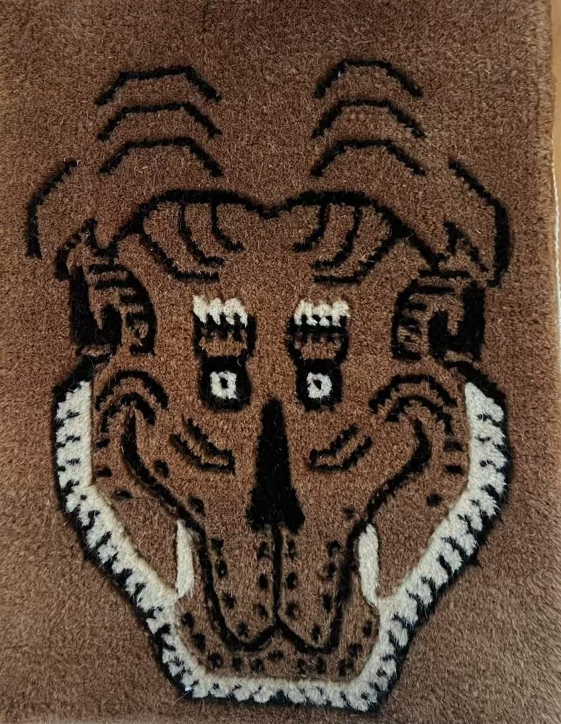 Ningxia Rock Art Hand-Woven Wool Rug Collection