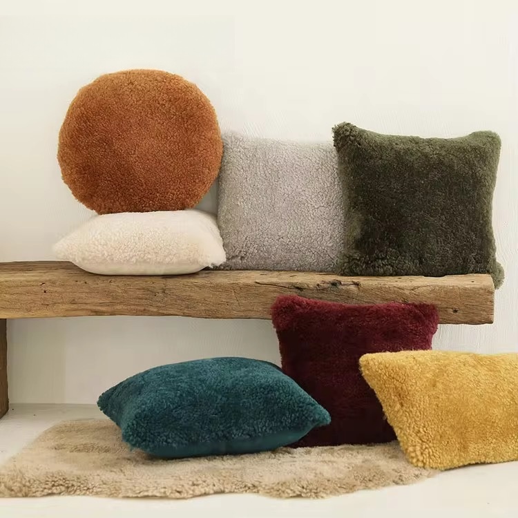 Colour Story Fur Cushion Collection