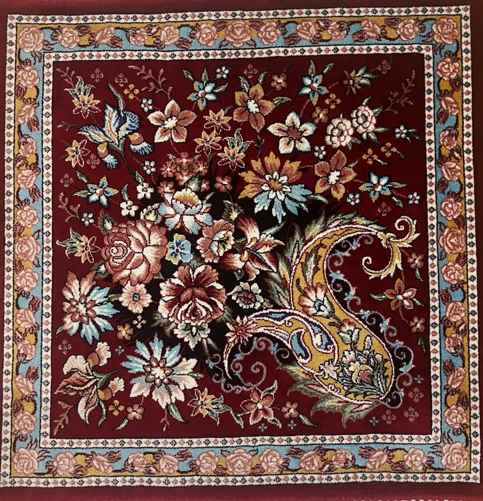 Botanical & Mythical Animal Hand-Woven Wool Rug Collection