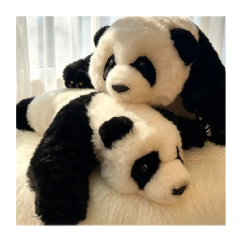 Genuine Fur Simulated Panda