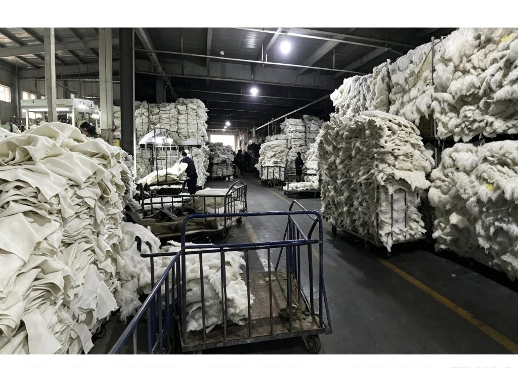 Material preparation and production staging