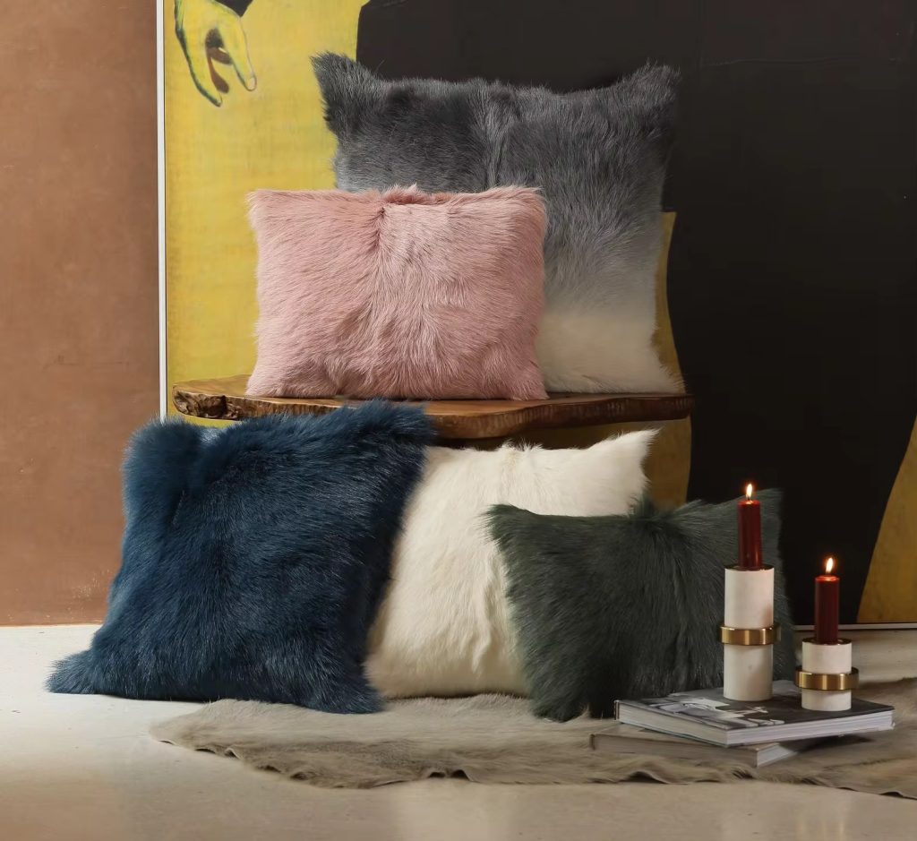 Modern Fur Pillow Styling Collection
