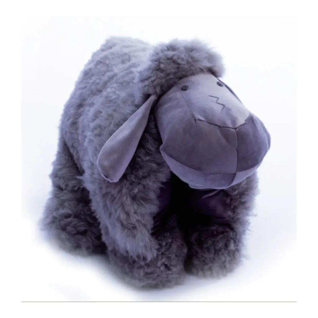 Shearling Mongolian Sheep Pillow