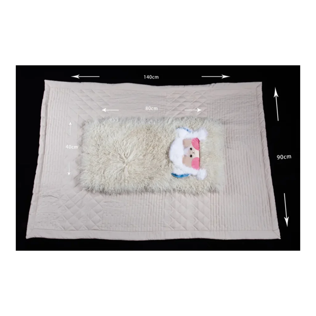 Mongolian Sheepskin Foldable Quilt