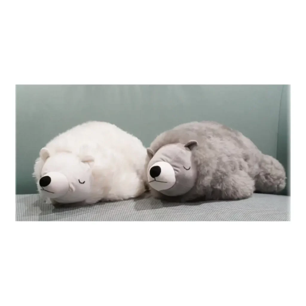 Sleeping Bear Fur Cushion