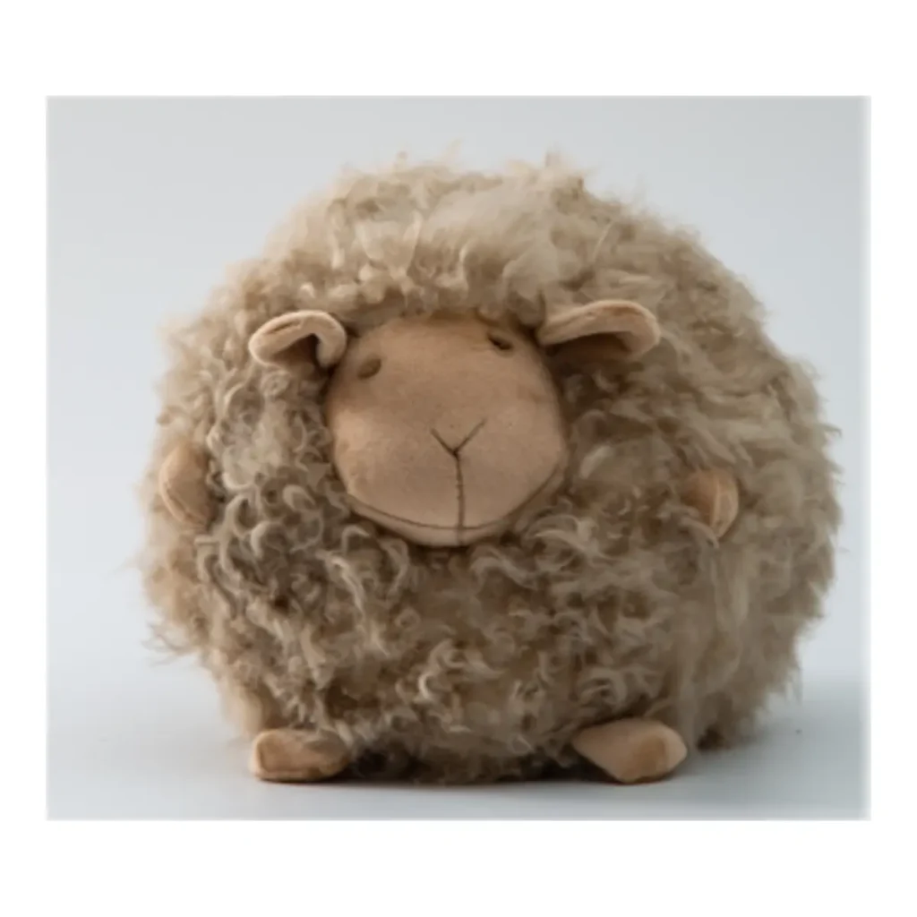 Round Sheep Fur Ball
