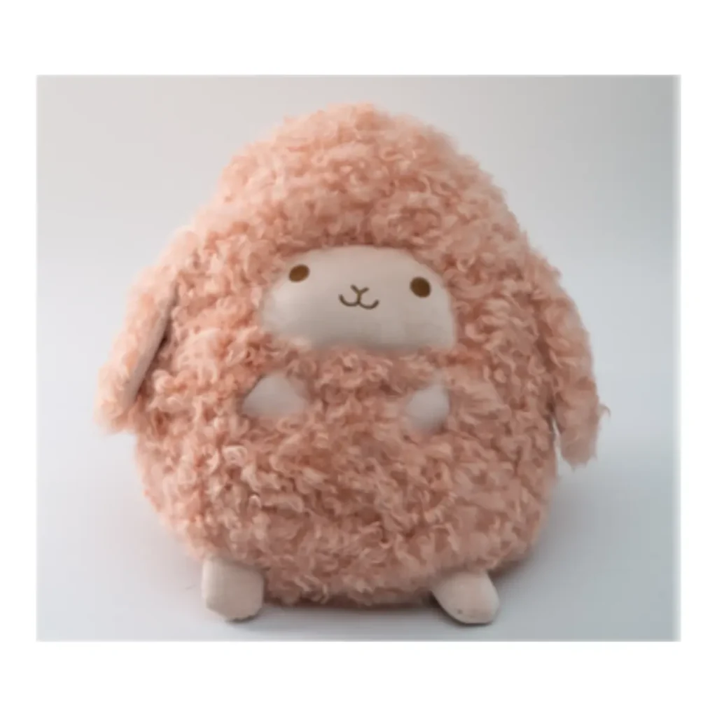 Lamb Character Fur Cushion