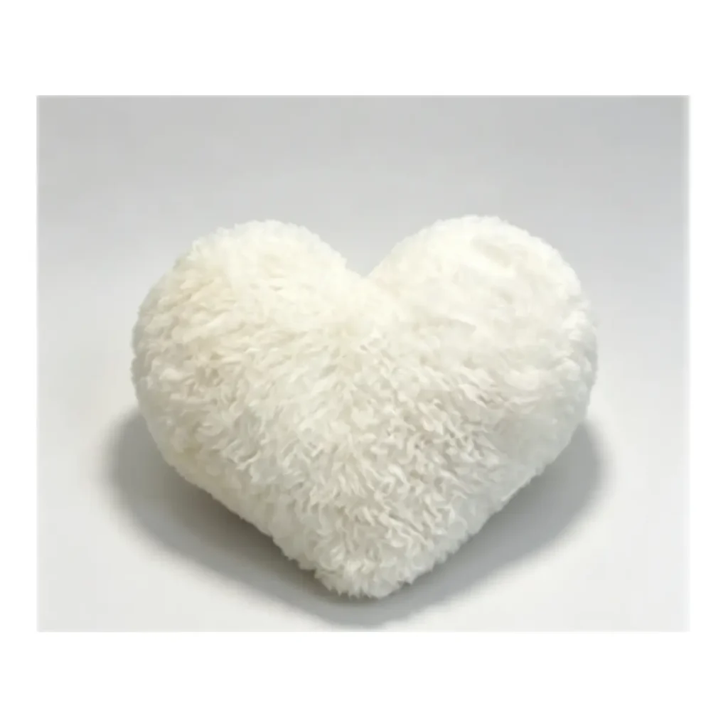 Heart Fur Cushion