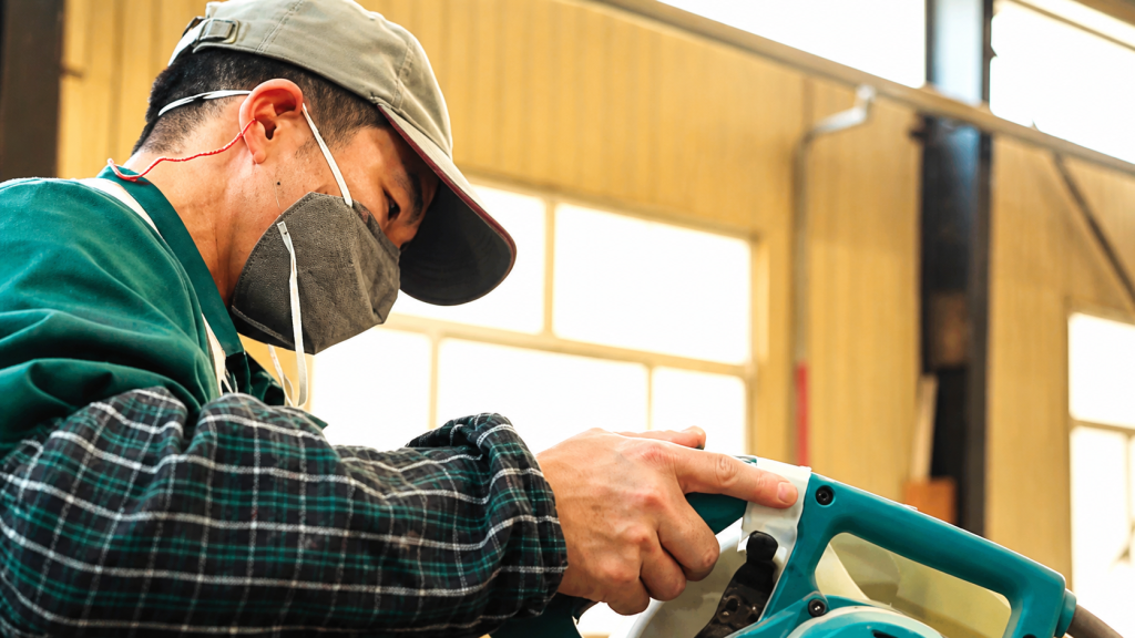 Precision finishing by an experienced operator